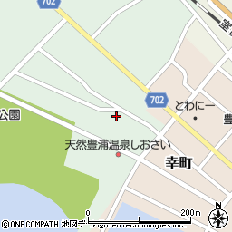 北海道虻田郡豊浦町浜町1-4周辺の地図