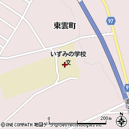北海道シュタイナー学園いずみの学校初等部周辺の地図