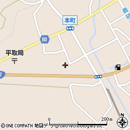 平取町商工会周辺の地図