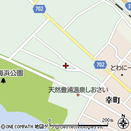 北海道虻田郡豊浦町浜町1-30周辺の地図