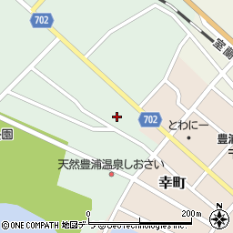 北海道虻田郡豊浦町浜町1-17周辺の地図