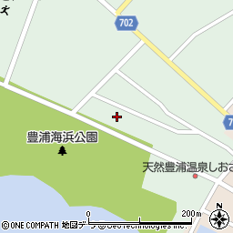 北海道虻田郡豊浦町浜町1-14周辺の地図
