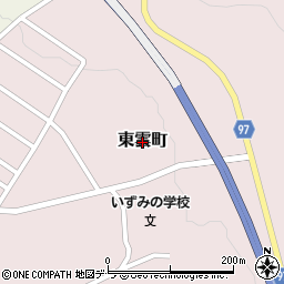北海道豊浦町（虻田郡）東雲町周辺の地図
