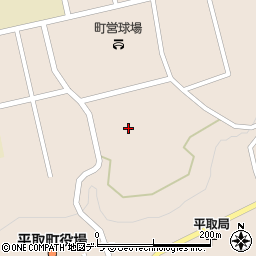 平取町役場　みどりが丘住民センター周辺の地図