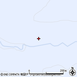 ヌモトル左一号川周辺の地図