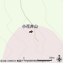 小花井山周辺の地図