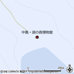 中島・湖の森博物館周辺の地図
