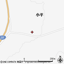北海道沙流郡平取町小平5-11周辺の地図