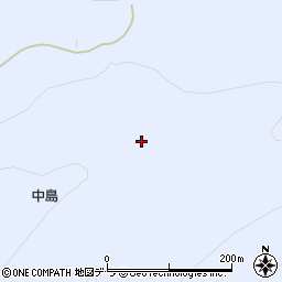 北海道有珠郡壮瞥町中の島周辺の地図