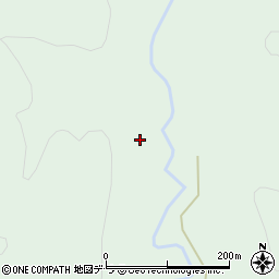 チベシナイ川周辺の地図