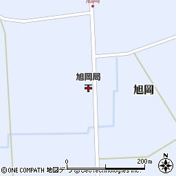 旭岡郵便局 ＡＴＭ周辺の地図