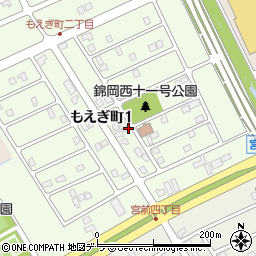 〒059-1274 北海道苫小牧市もえぎ町の地図