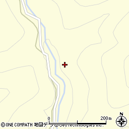 チセナイ沢周辺の地図