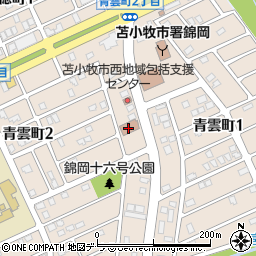 錦岡総合福祉会館周辺の地図