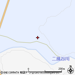 北海道沙流郡平取町二風谷13周辺の地図