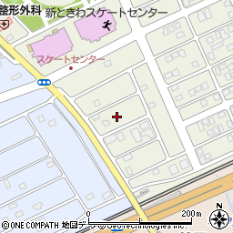 北海道苫小牧市ときわ町3丁目5周辺の地図