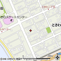 北海道苫小牧市ときわ町2丁目20周辺の地図