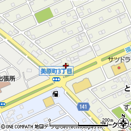 セブンイレブン苫小牧澄川店周辺の地図