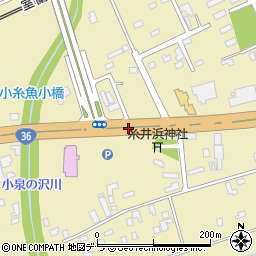 中糸井周辺の地図