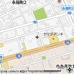 〒053-0815 北海道苫小牧市永福町の地図