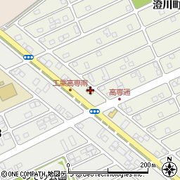 ファミリーマート苫小牧澄川町店周辺の地図