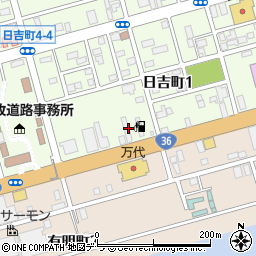 北海道エネルギー株式会社　チャレンジ糸井ＳＳ周辺の地図