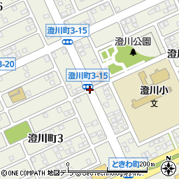 澄川町３‐１５周辺の地図