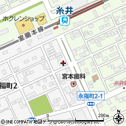 有限会社岡本電器周辺の地図