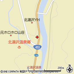 北海道伊達市大滝区北湯沢温泉町40周辺の地図