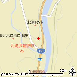 北海道伊達市大滝区北湯沢温泉町40-11周辺の地図