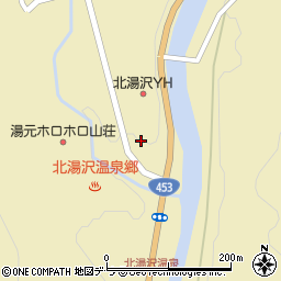北海道伊達市大滝区北湯沢温泉町40-2周辺の地図