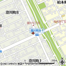 セイコーマート苫小牧澄川店周辺の地図