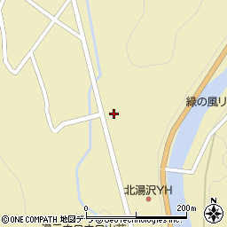 北海道伊達市大滝区北湯沢温泉町54周辺の地図