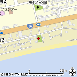 元町中央公園周辺の地図