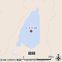 トキト沼周辺の地図