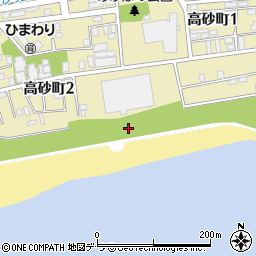 北海道苫小牧市高砂町周辺の地図