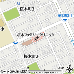 苫仁会桜木ファミリークリニック周辺の地図