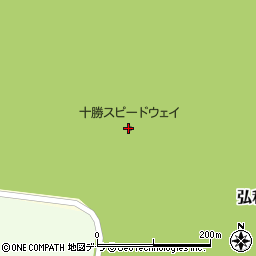 十勝スピードウェイ周辺の地図