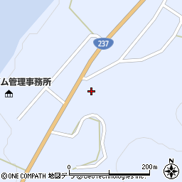 北海道沙流郡平取町二風谷34周辺の地図