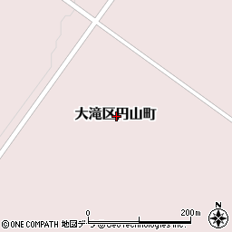 北海道伊達市大滝区円山町周辺の地図