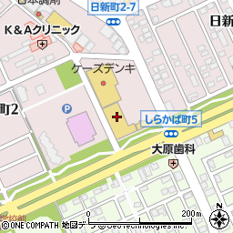 ＤＣＭ日新店周辺の地図