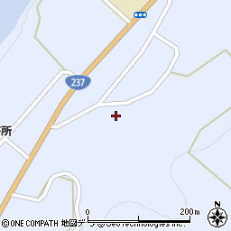 北海道沙流郡平取町二風谷36周辺の地図
