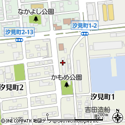 北海道船用品株式会社　苫小牧営業所周辺の地図