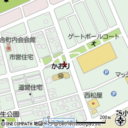 苫小牧弥生郵便局周辺の地図