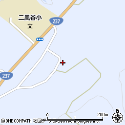 北海道沙流郡平取町二風谷46周辺の地図