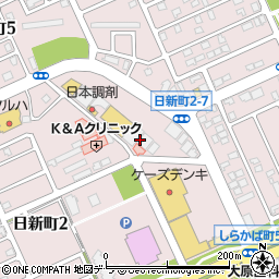 ファミコンパピヨン周辺の地図
