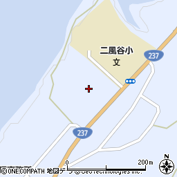 北海道沙流郡平取町二風谷26周辺の地図