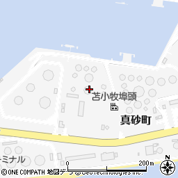 北海道苫小牧市真砂町18周辺の地図