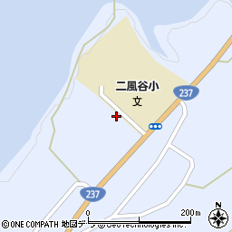 北海道沙流郡平取町二風谷27周辺の地図