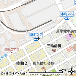 幸町２‐７周辺の地図